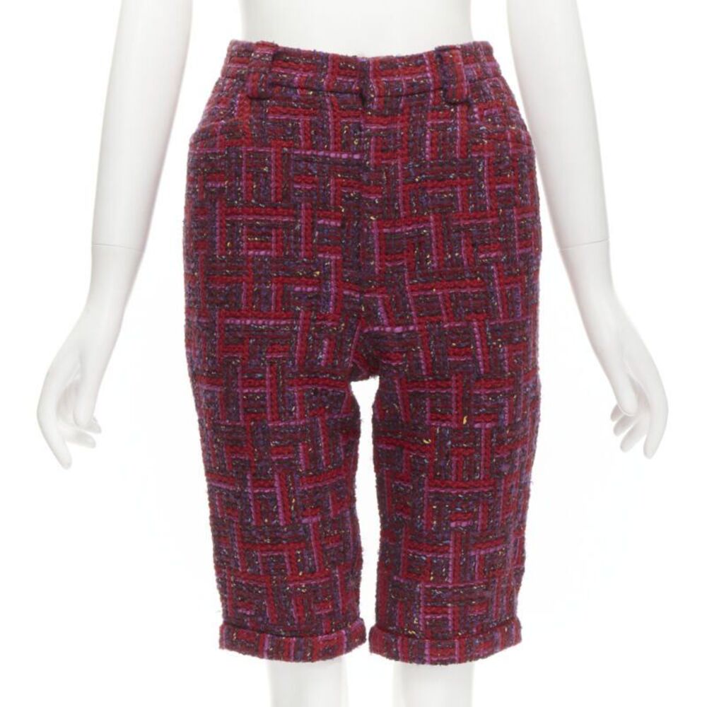Saint Laurent 2021 Tweed Shorts